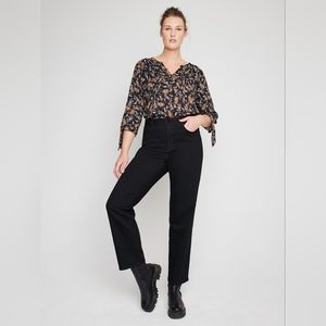 Size 14W Westport black stretch jeans